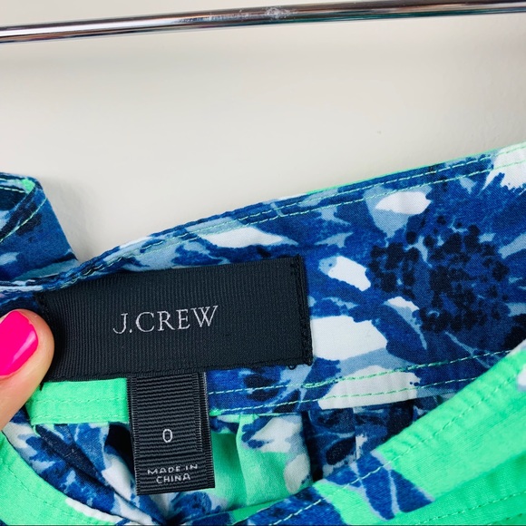 Floral J crew midi skirt - Picture 5 of 8